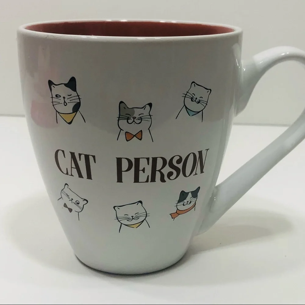 “Cat Person” Coffee Cup